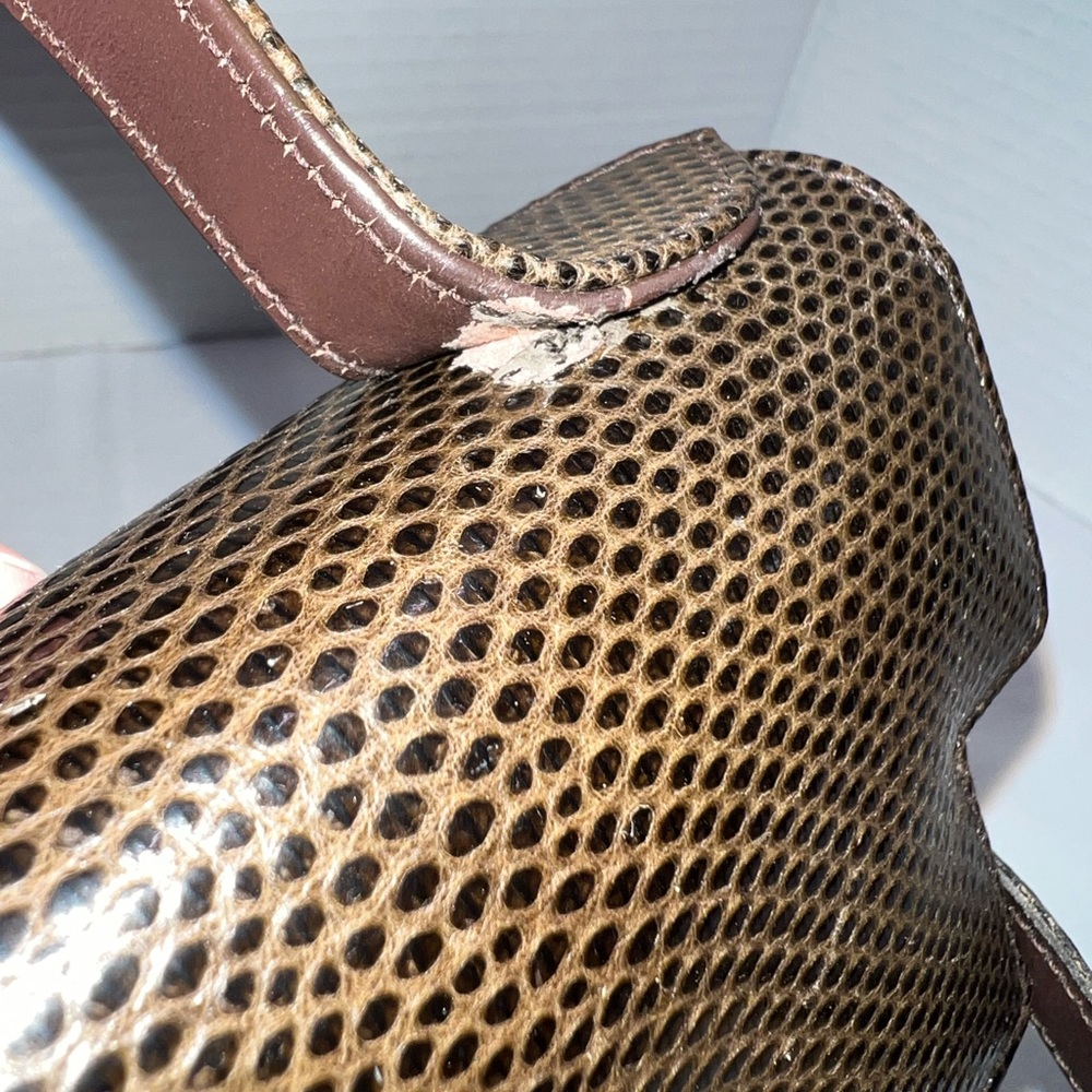 🔥🔥🔥 Finesse La Model Kelly Mini Lizard Handbag - Picture 14 of 16